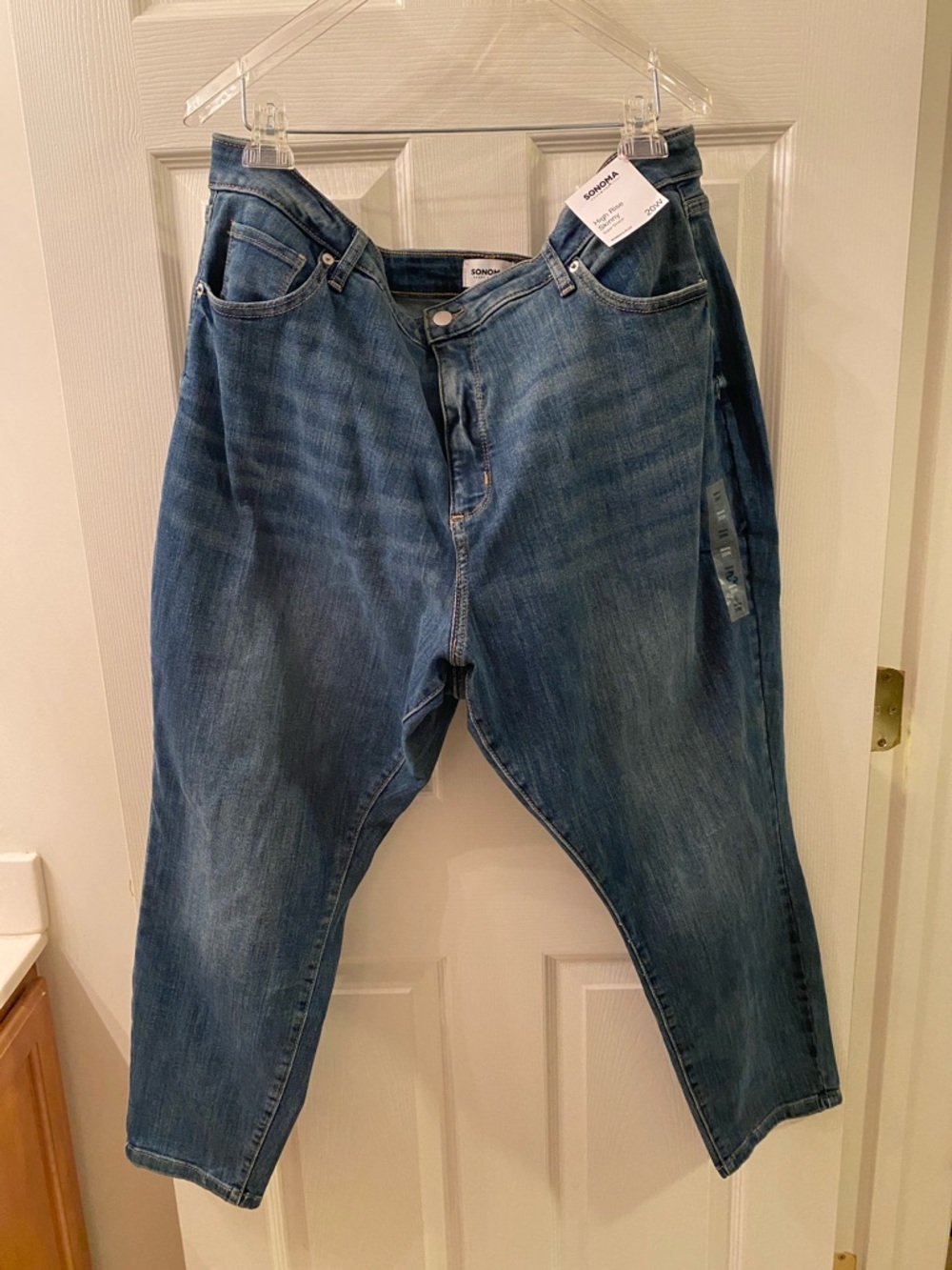 Sonoma Women’s High Rise Medium Blue SkinnyJeans